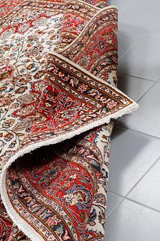 A KASHMAR RUG, 290 x 192 cm.