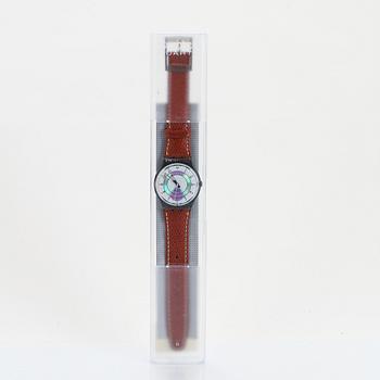 Swatch, Only, wristwatch, 34 mm.