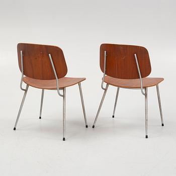 Børge Mogensen, stolar, ett par, modell 155  Danmark, 1900-talets mitt.