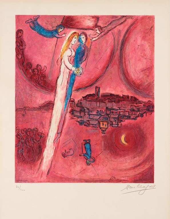 Marc Chagall After, "Le cantique des cantiques".