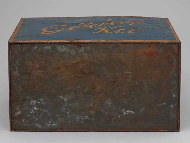 PARTI BURKAR, 6 st, plåt, 1900-tal.