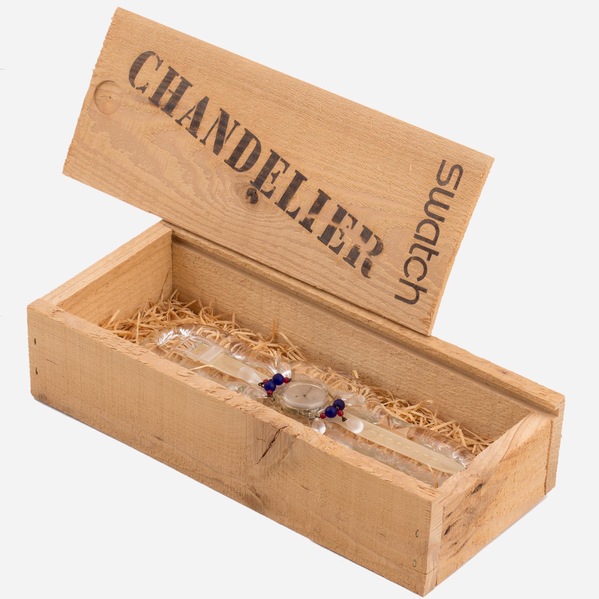 SWATCH, Jul Special 1992, Chandelier, wristwatch, 34 mm,