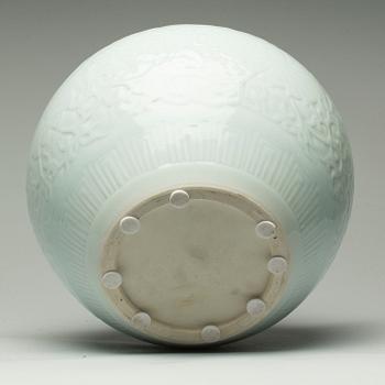 URNA, porslin, Kina, 1900/2000-tal.