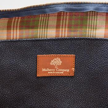 A weekend bag by Mulberry.