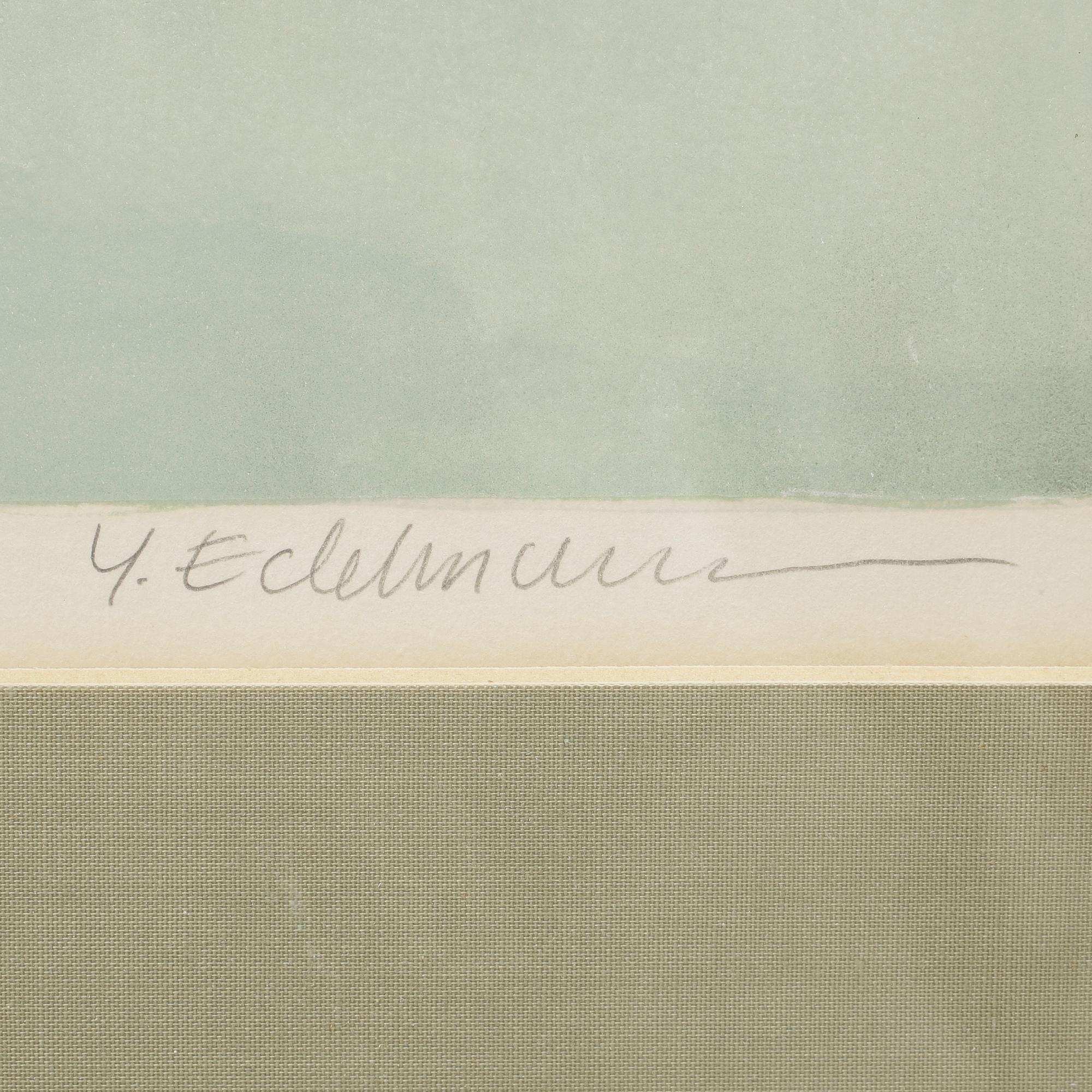 YRJÖ EDELMANN, färglitografi, signerad och numrerad 33/150.