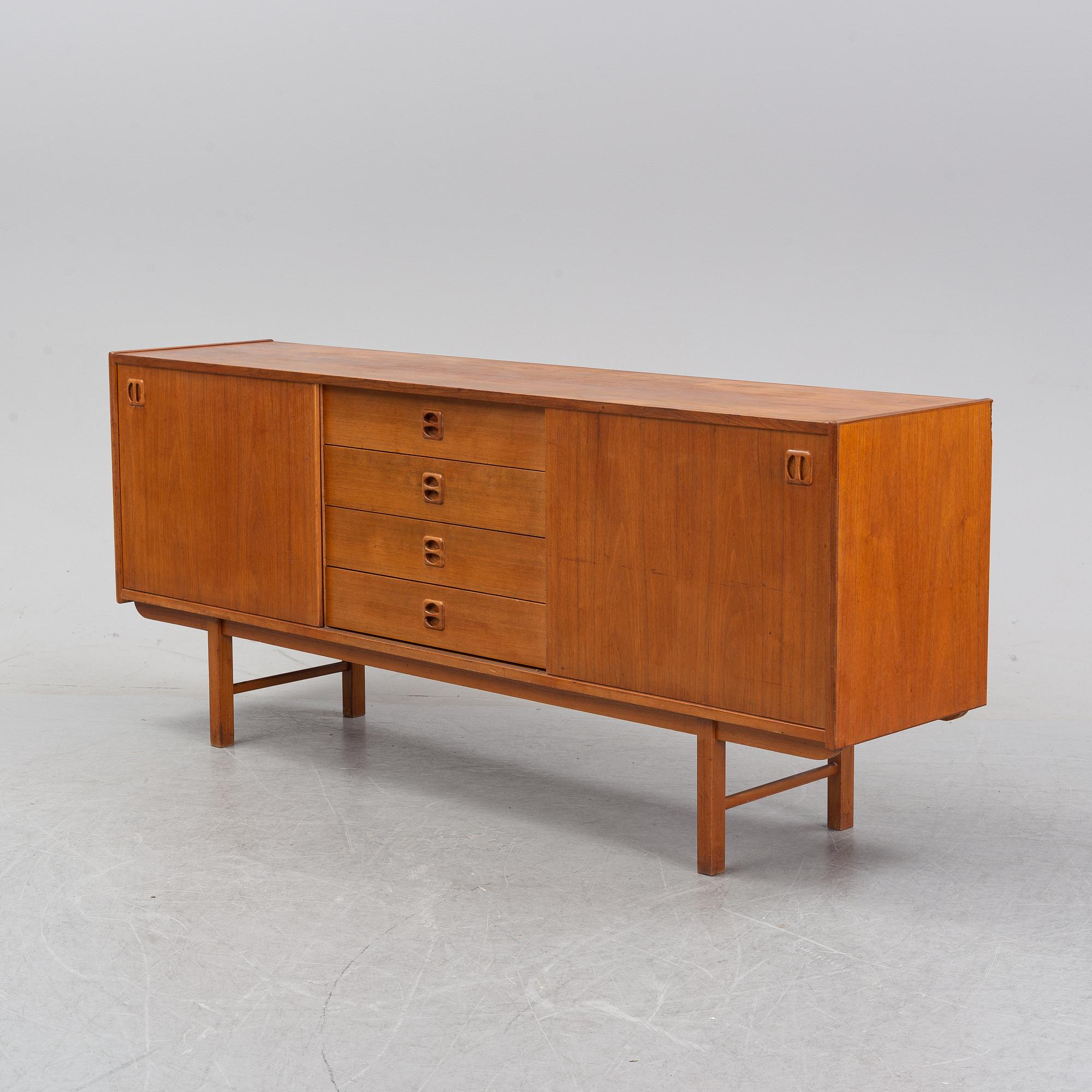 A 'Korsör' teak sideboard from Ikea, 1960's.