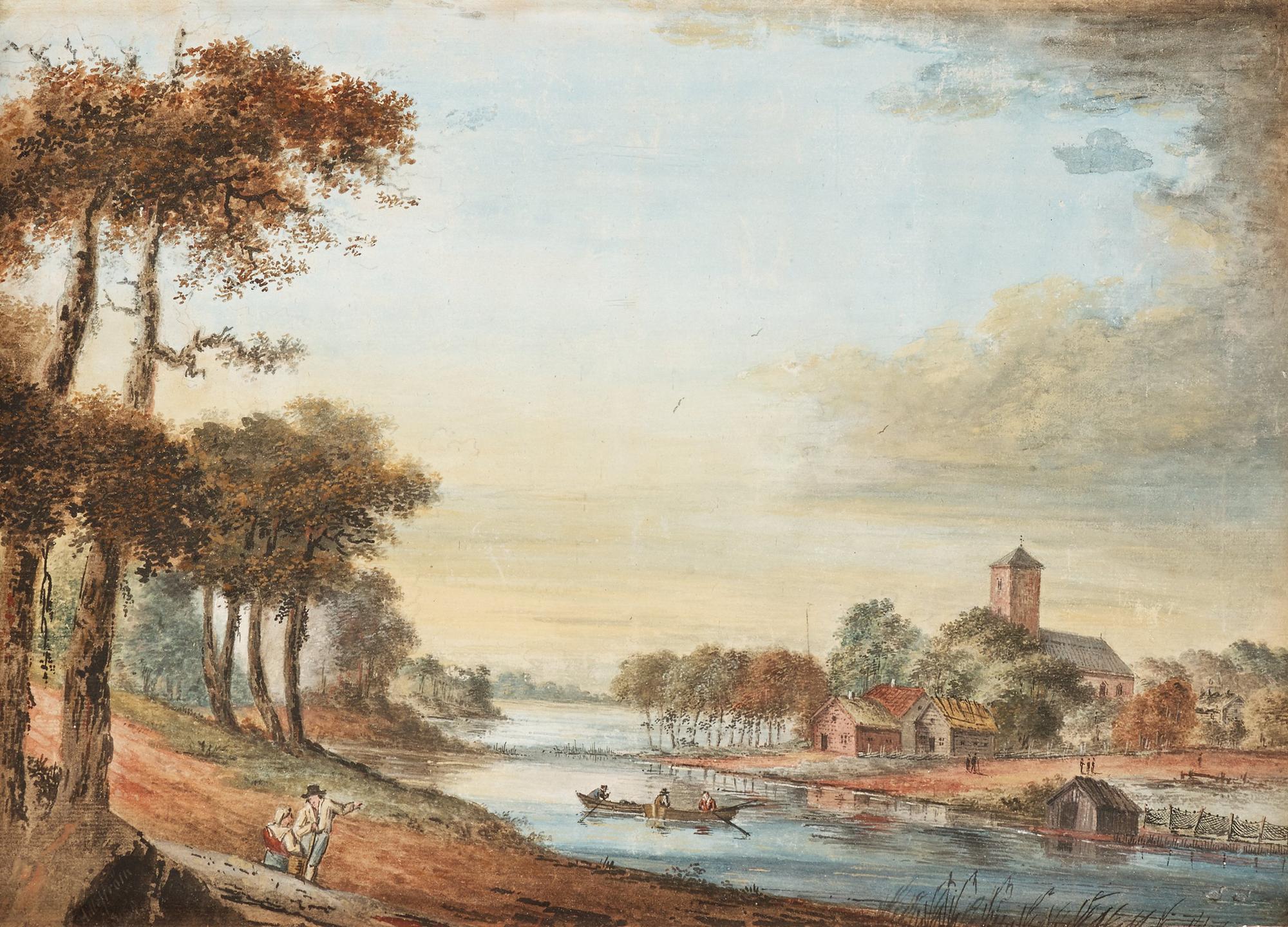 Carl Petter Hilleström, CARL PETTER HILLESTRÖM, Watercolour, signed and dated (17)84?.