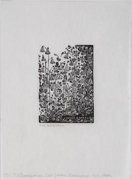 ETSNINGAR 6 st, b.la. Hans Wigert.