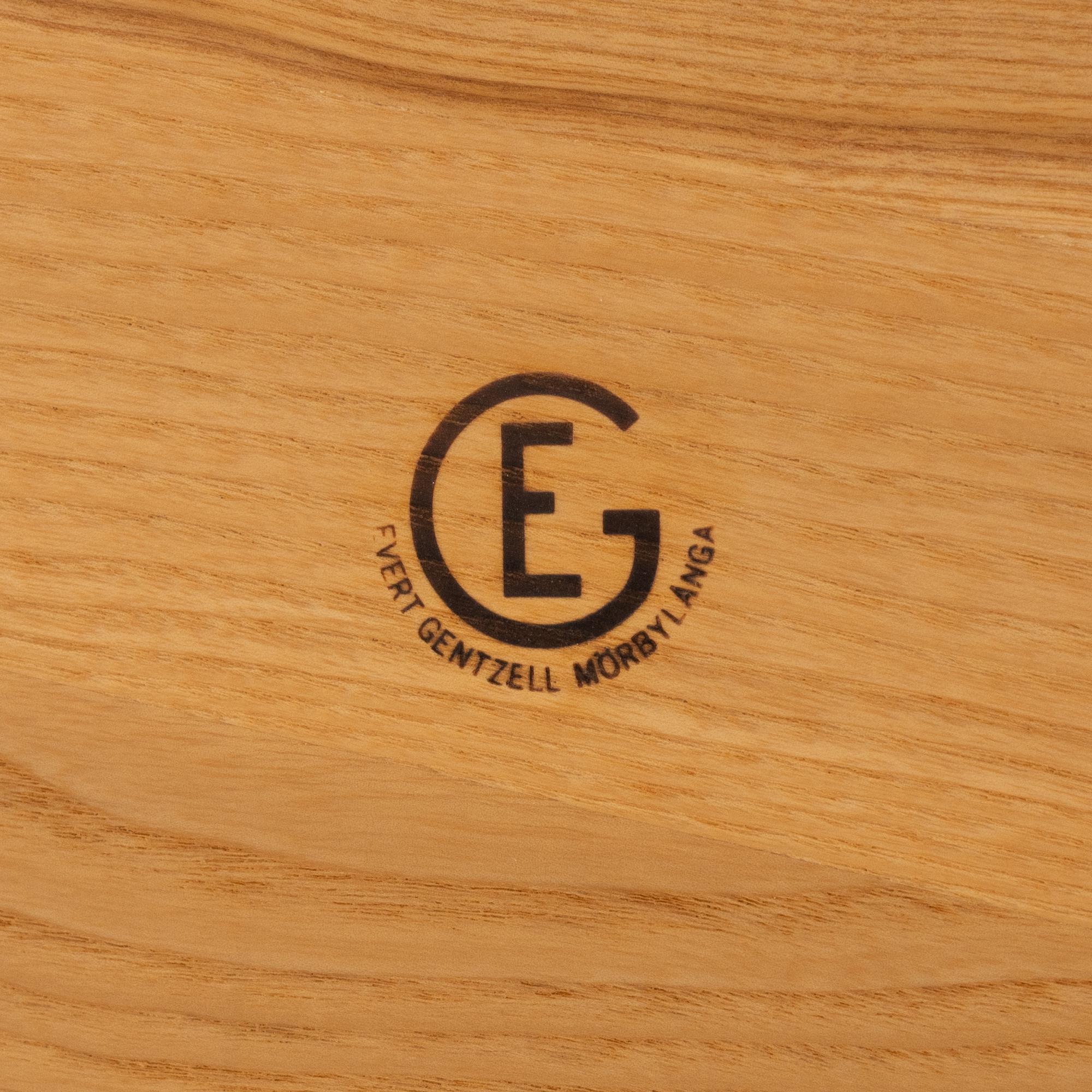 Evert Gentzell, slagbord, 1900-talets slut.