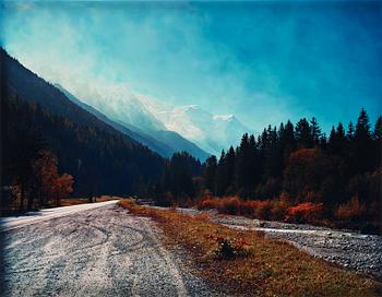 179. Florian Maier-Aichen, "Chamonix-Rue National et le Mont Blanc", 2007.