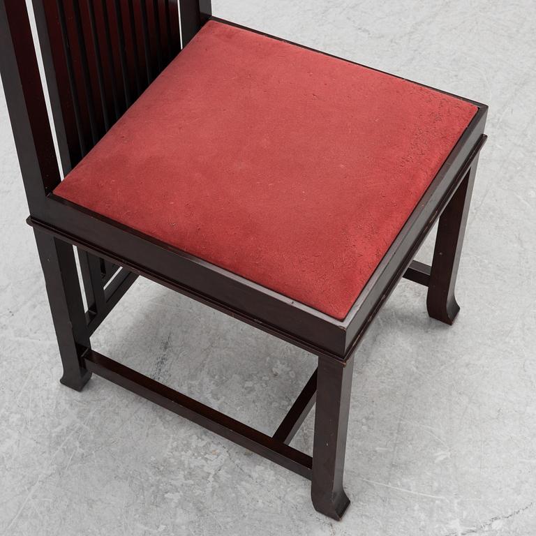 Frank Lloyd Wright, stol, "Coonley 2", Cassina, 1992.