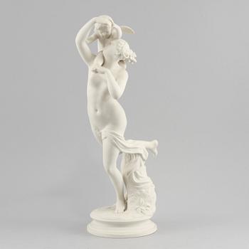 FIGURIN, parian, Gustavsberg, omkring år 1900.