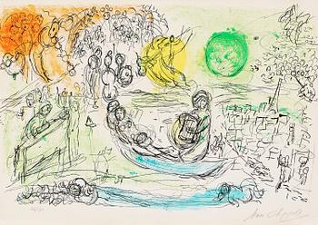 192. Marc Chagall, "Le concert" from: "Derrière le Miroir".