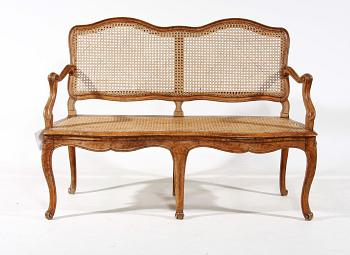 SOFFA, rokoko/rokokostil, troligen Frankrike, 1700/1800-tal.