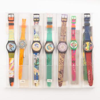 18 Swatch Watches, "No Reserve".