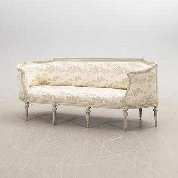 Bathtub sofa, late Gustavian style, early 20th century.