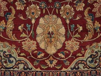 MATTA, Semiantik Isfahan part silk, ca 350,5 x 233,5 cm.