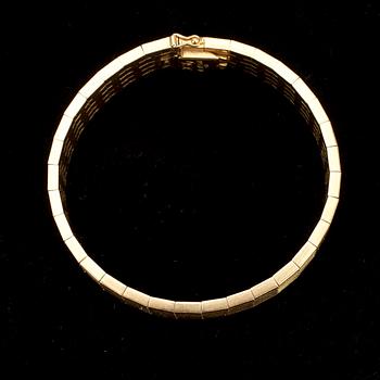 ARMBAND, guld 18k, 1960-tal.
