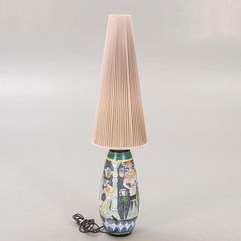 Marian Zawadzki, floor lamp, Tilgmans Keramik, signed and dated 1957.