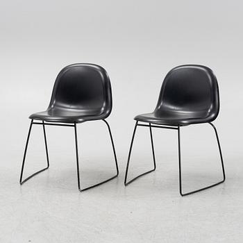 Komplot, stolar, ett par, "3D Dining chair", Gubi.