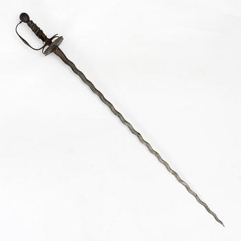 A North European sword 17th century.