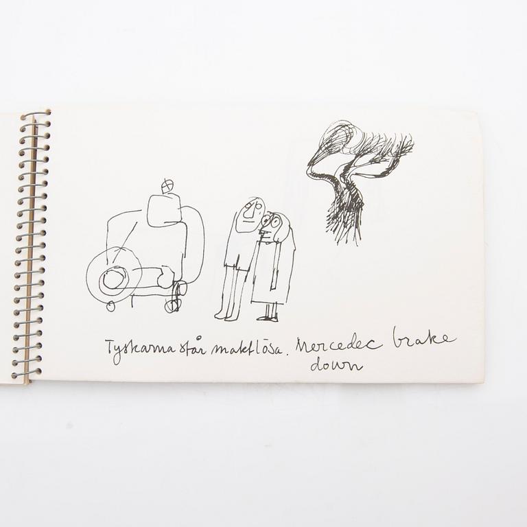 Madeleine Pyk, Sketchbook.