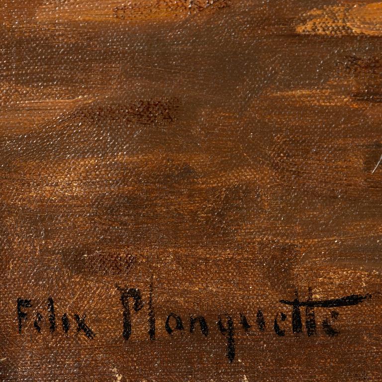 Félix Planquette, Korna vattnas.