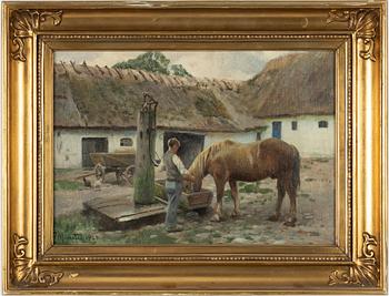 Peder Mork Mönsted, The Horse is Watered.