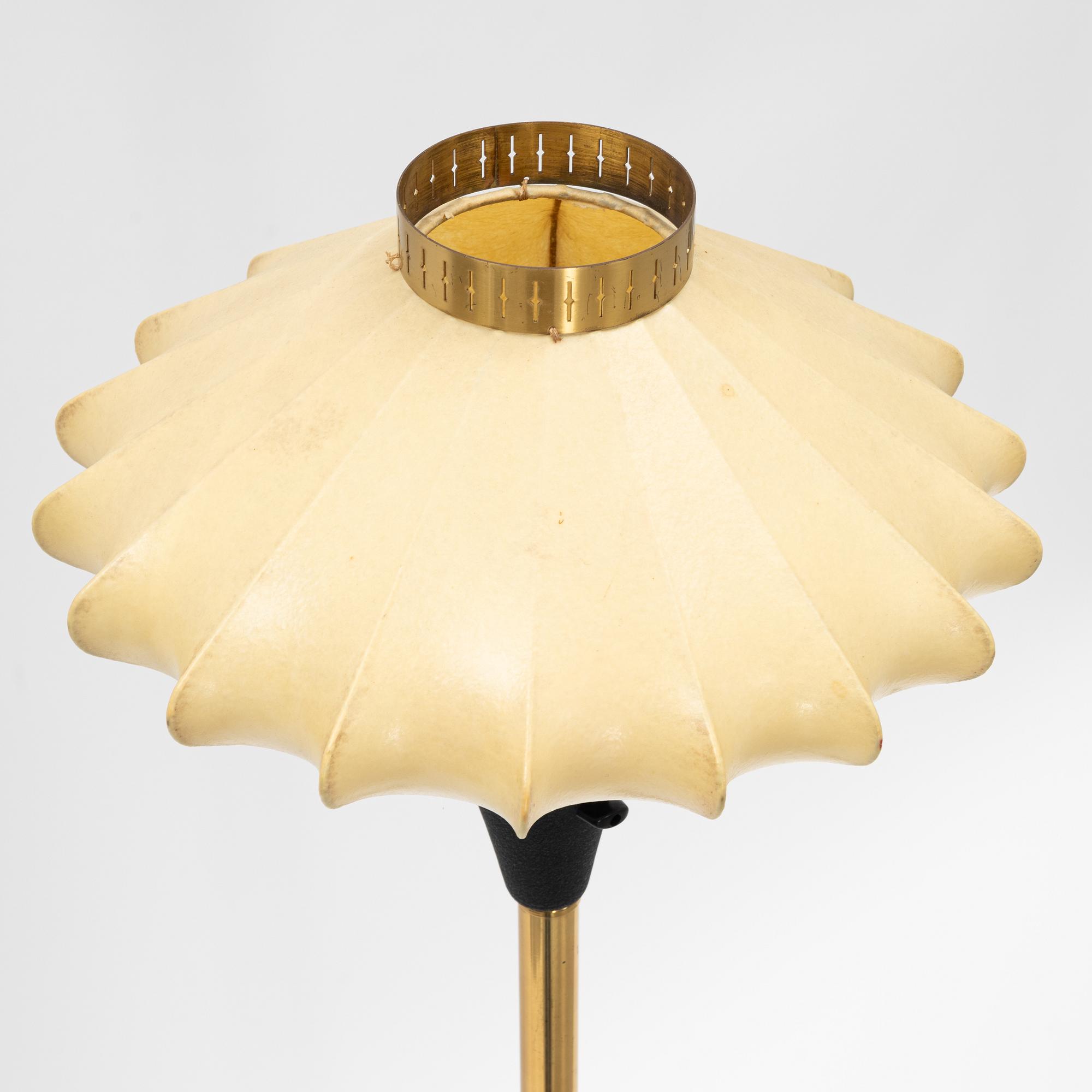 Floor lamp,
Swedish Modern, around the mid-20th century.