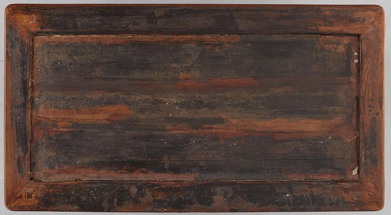 A Chinese hardwood cabinet, Qing dynasty, presumably 18th Century.