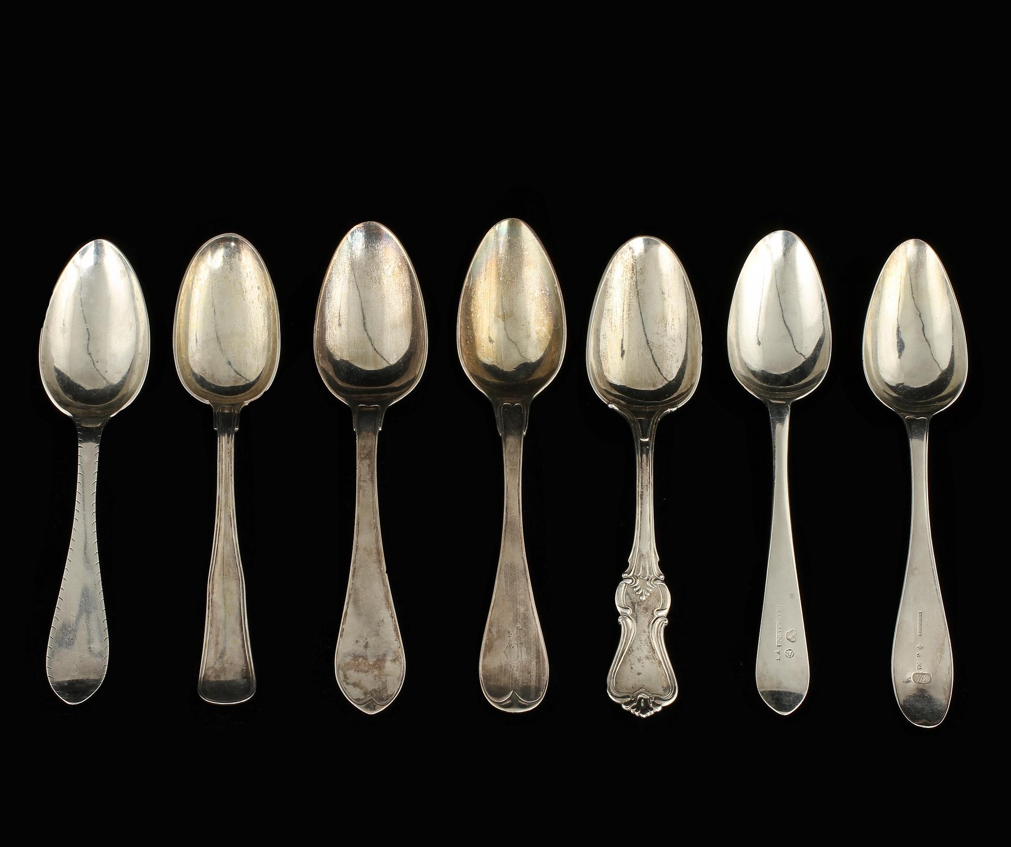 PARTI MATSKEDAR, 22 st, silver, 1800/1900-tal.