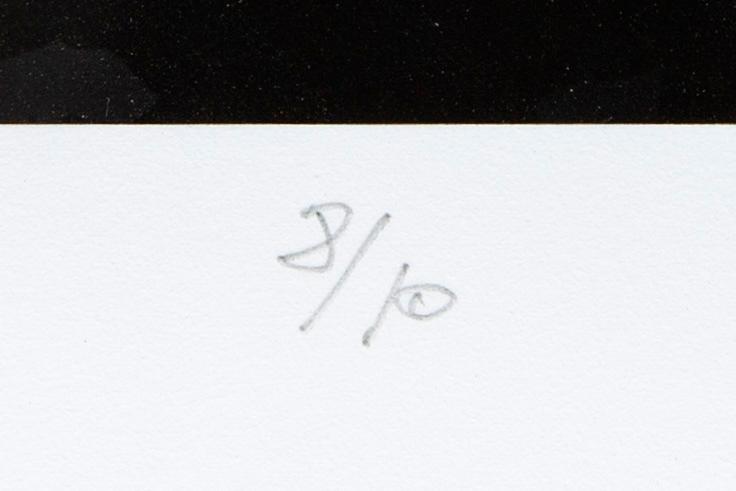 Jorge Castillo, a signed, dated and numbered pigment print.