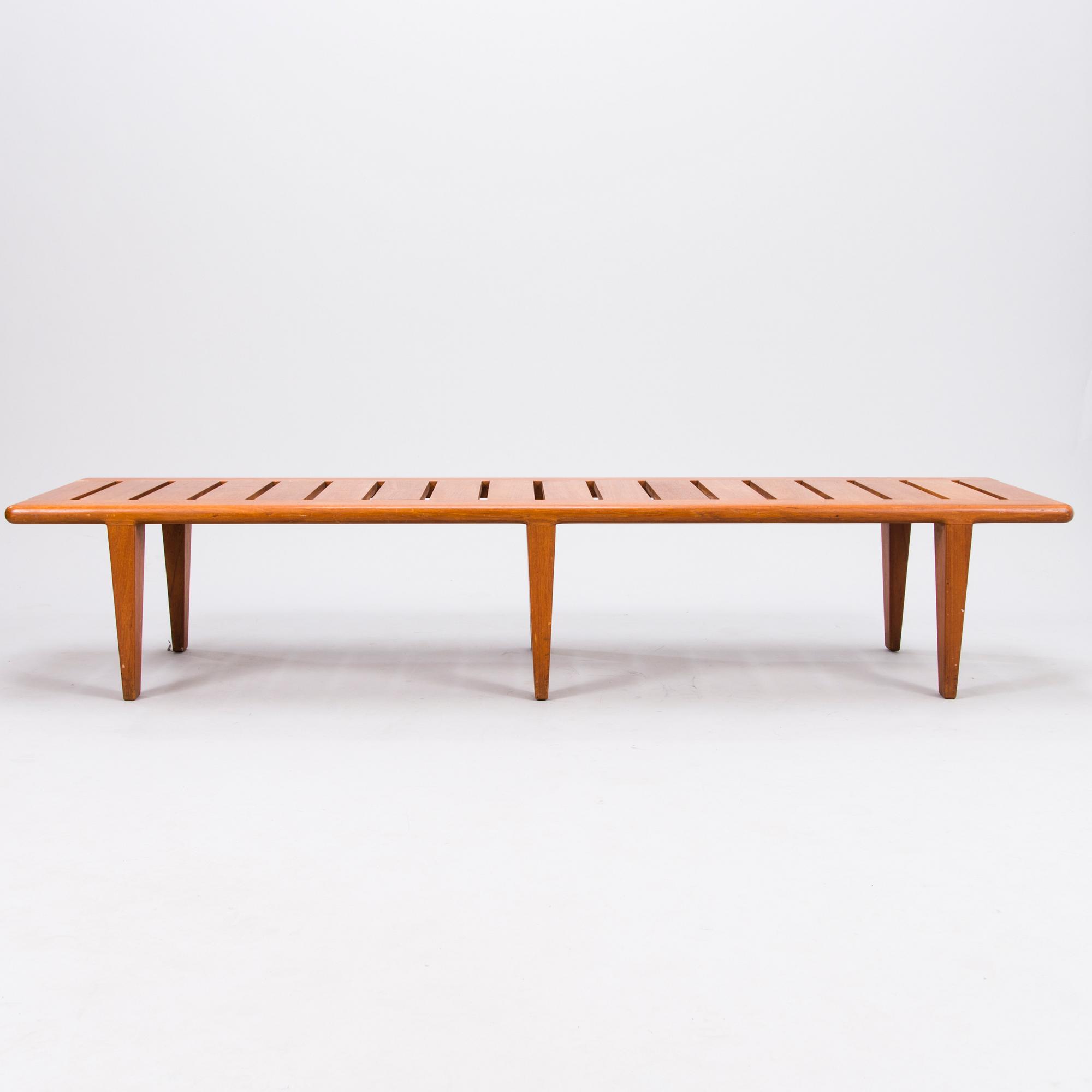 HANS J WEGNER, bänk, modell JH574 för Johannes Hansen Danmark.