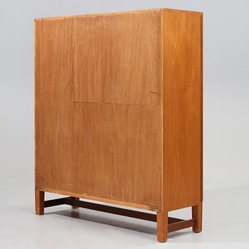 Oscar Nilsson, a teak cabinet executed by cabinetmaker Gustav Bouvin for the Stockholm craft association, Sweden 1939.