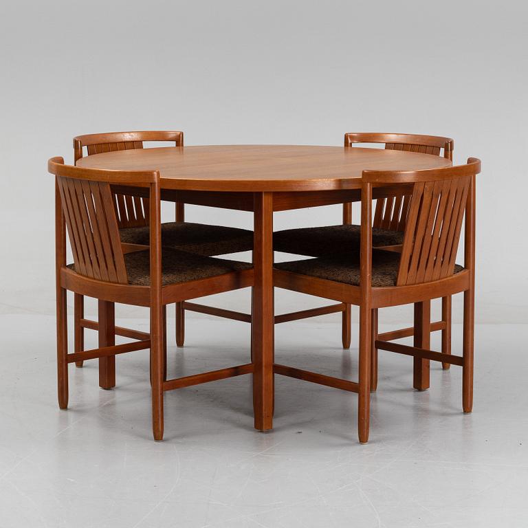 Bertil Fridhagen, matgrupp, 5 delar, Bodafors, 1960-tal.