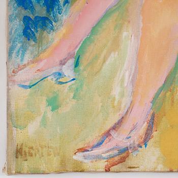 Sigrid Hjertén, Seated woman.