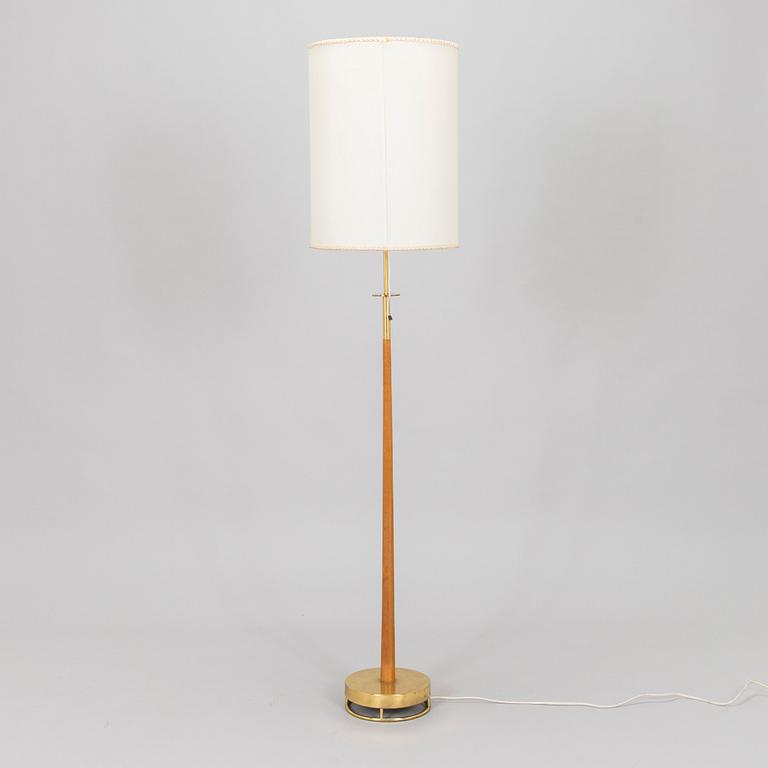 A mid-20th century floor lamp for Idman.