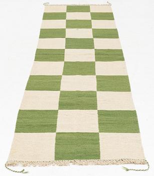 Gallery rug, approx. 340 x 84 cm.