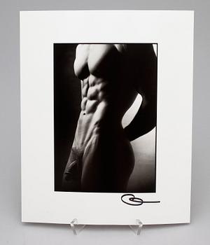 GREG GORMAN, BOK "Inside life", medföljande FOTO, signerat.
