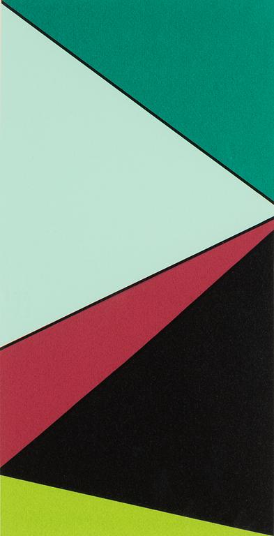 Olle Bærtling, screenprint in colours. Signed, dated and numbered 48/300.