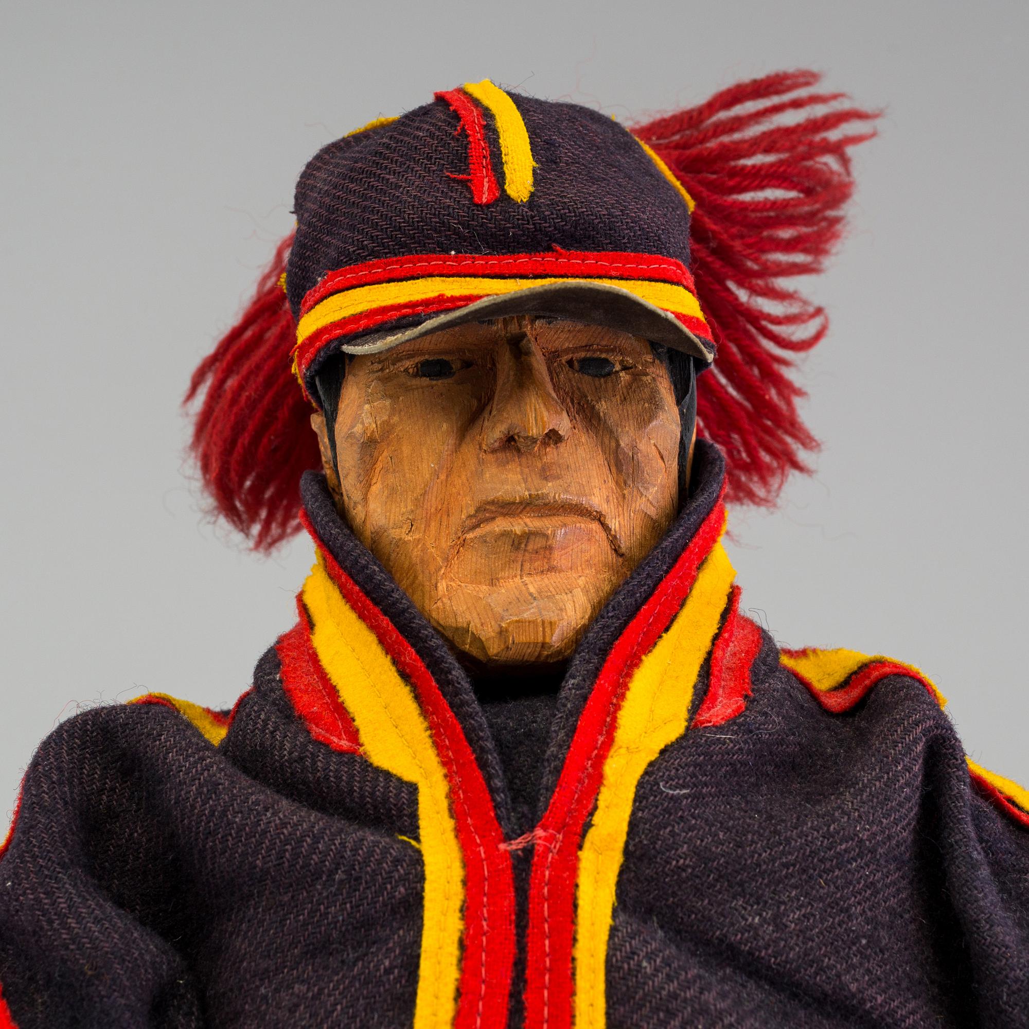 A Sami puppet, first halh/middle of the 20th Century. - Bukowskis