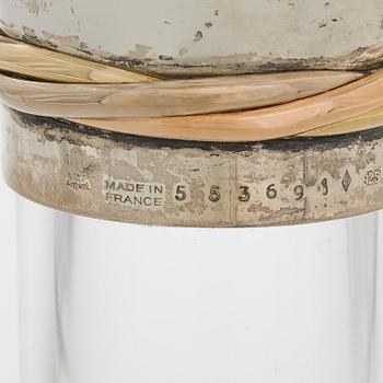 Cartier, A late 20th century wine carafe, France.