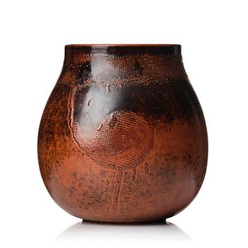 103. Stig Lindberg, a stoneware floor vase, Gustavsberg studio, Sweden 1970.