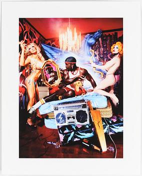 DAVID LACHAPELLE, "Most Perfect Work", triptyk, Fotografiska museet, numrerad 14/250, certifikat medföljer.