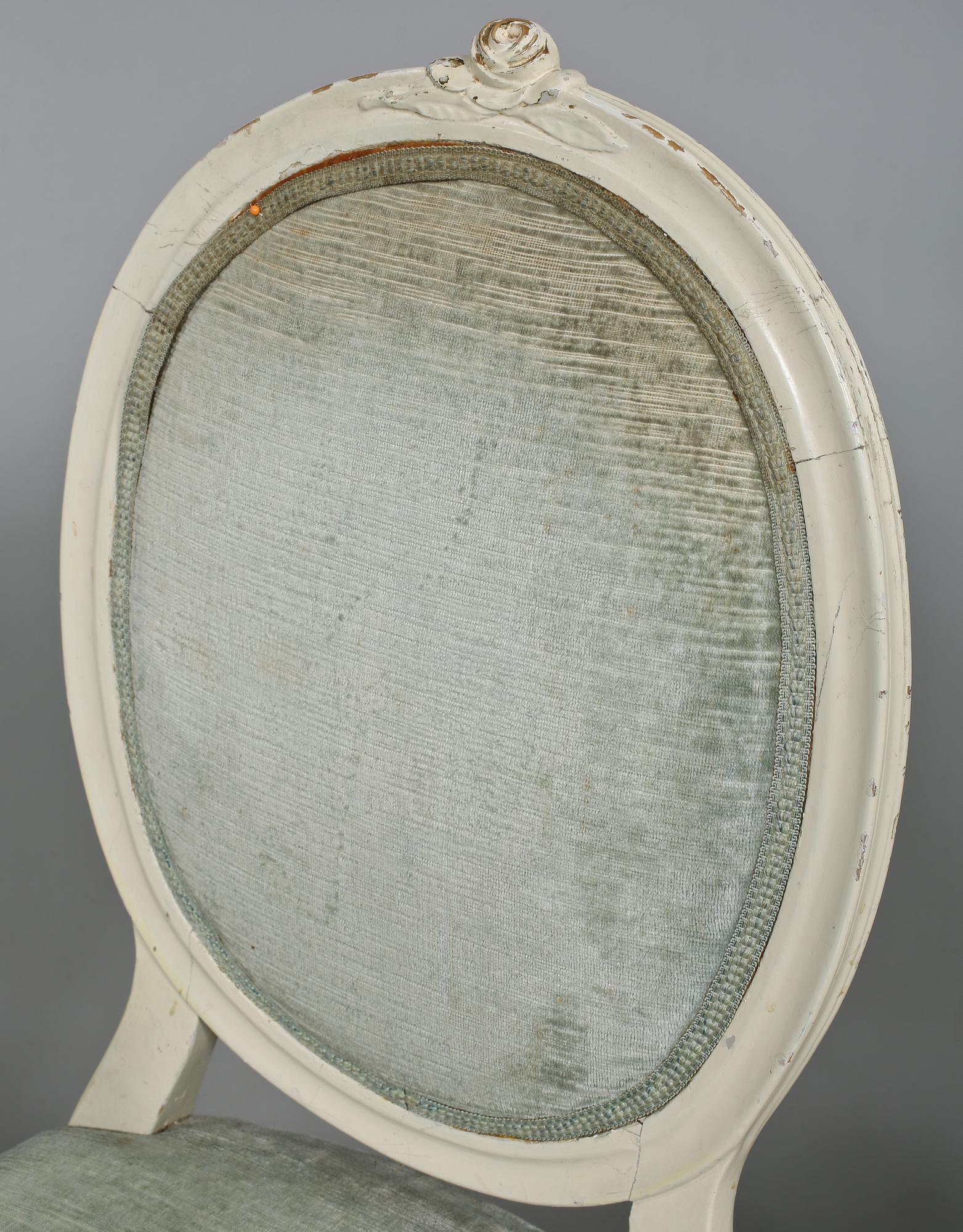 STOLAR, 4 st, gustaviansk stil, omkring år 1900.