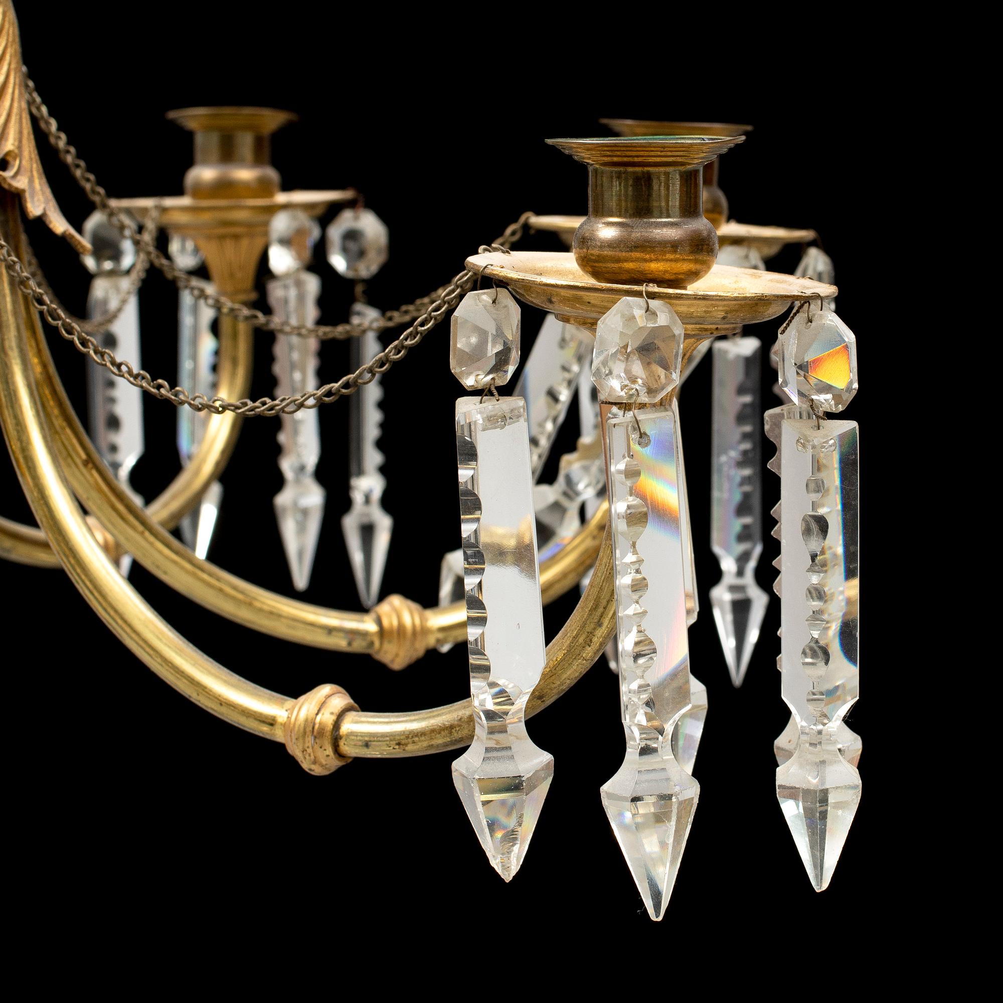 Ljuskrona, sent 1800-tal.