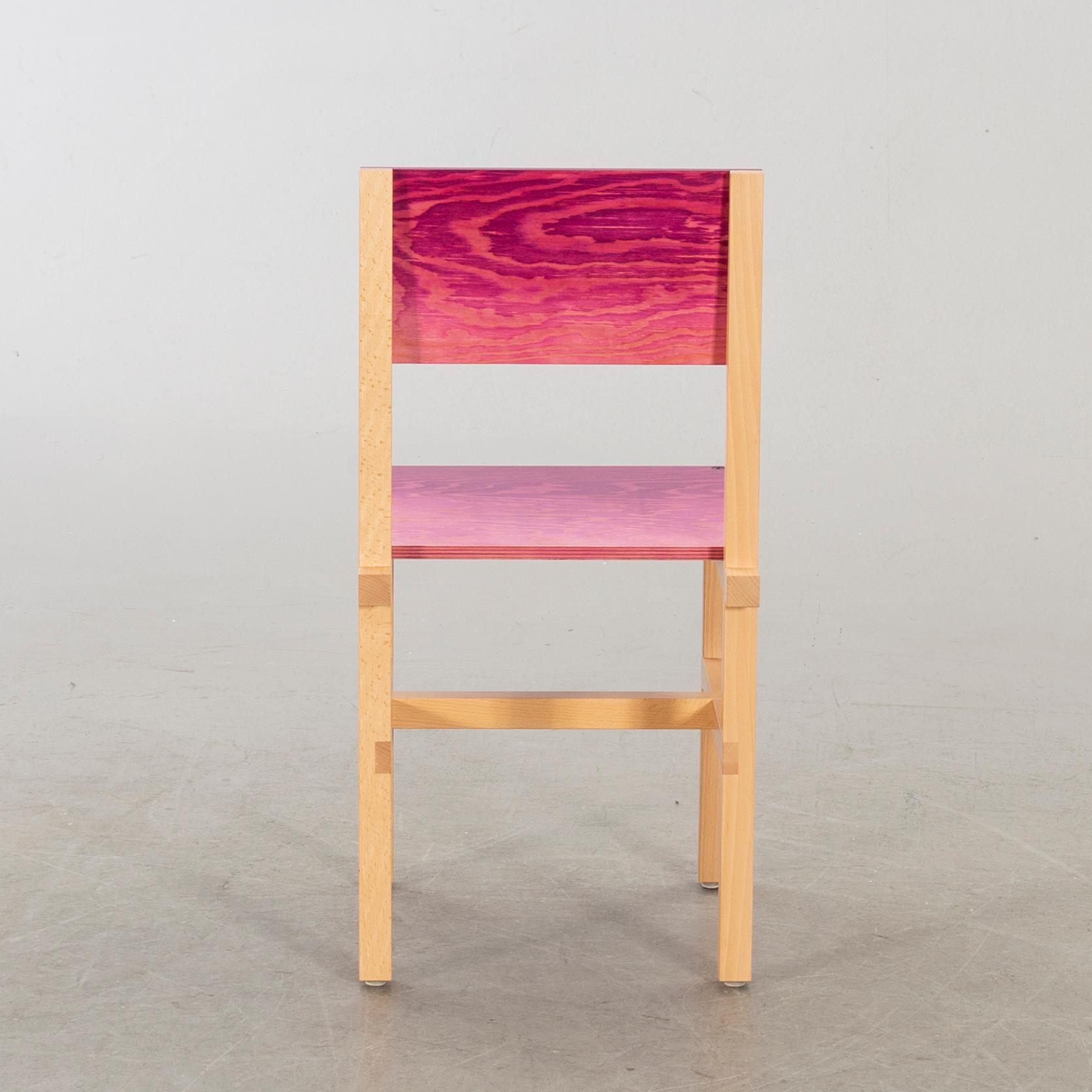 FREDRIK PAULSEN, "Röhsska" Designbaren, chair, Blå Station 2020, Chair 24/102.