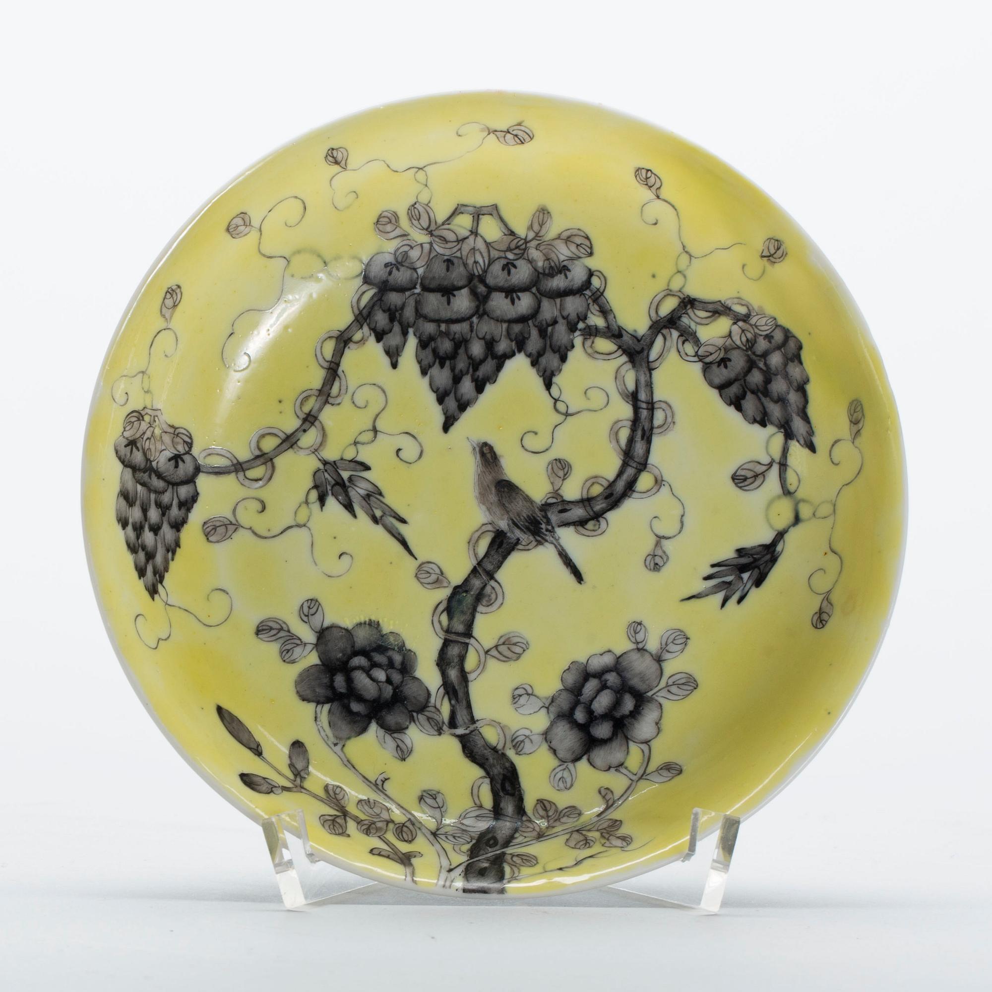 SKÅLFAT, porslin, Kina, Guangxu(1875-1908). Märkt undertill.