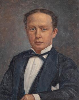 Gunnar Weinberg, portrait of a man.