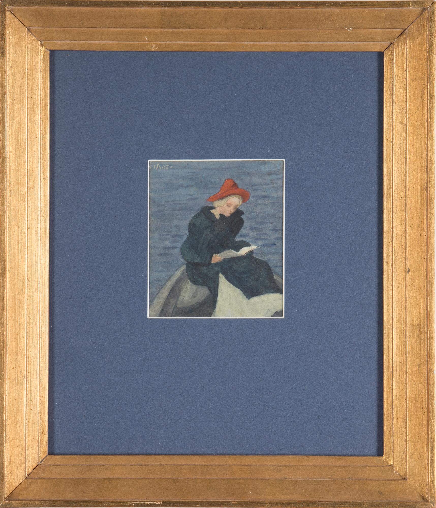 IVAR AROSENIUS, mixed media on paper, signed IA and dated -05.